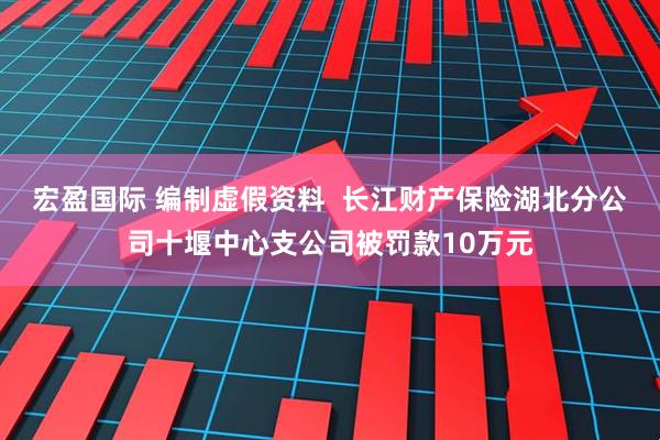 宏盈国际 编制虚假资料  长江财产保险湖北分公司十堰中心支公司被罚款10万元